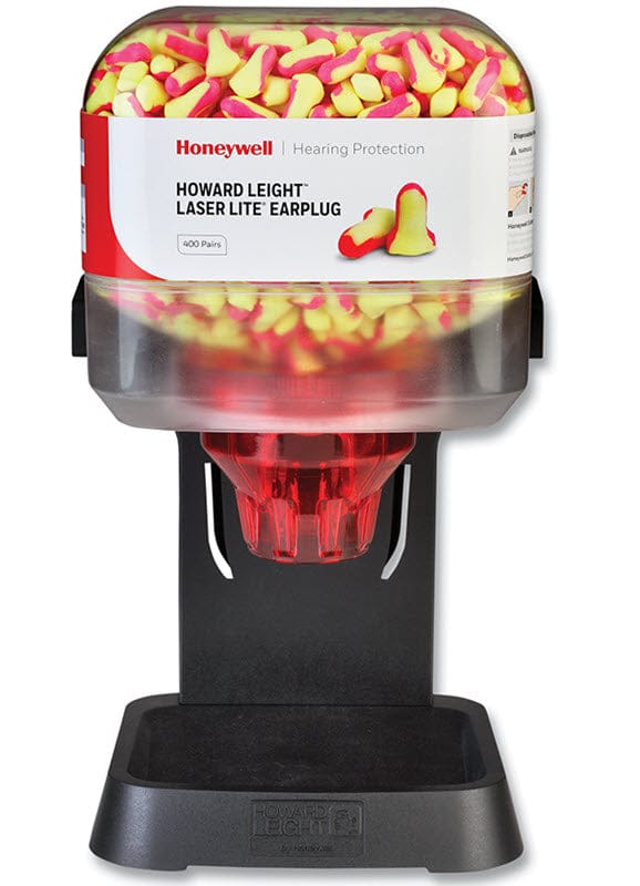 Honeywell Personal Safety Howard Leight HL400 Laser Lite Earplug Dispenser - Antimicrobial Protected