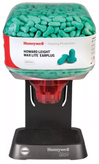 Honeywell Personal Safety Howard Leight HL400 MAXIMUM LITE Earplug Dispenser - Antimicrobial Protected