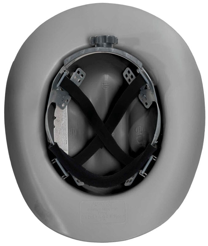 Jackson Safety Personal Safety Jackson Grey Western Outlaw Hard Hat 19525