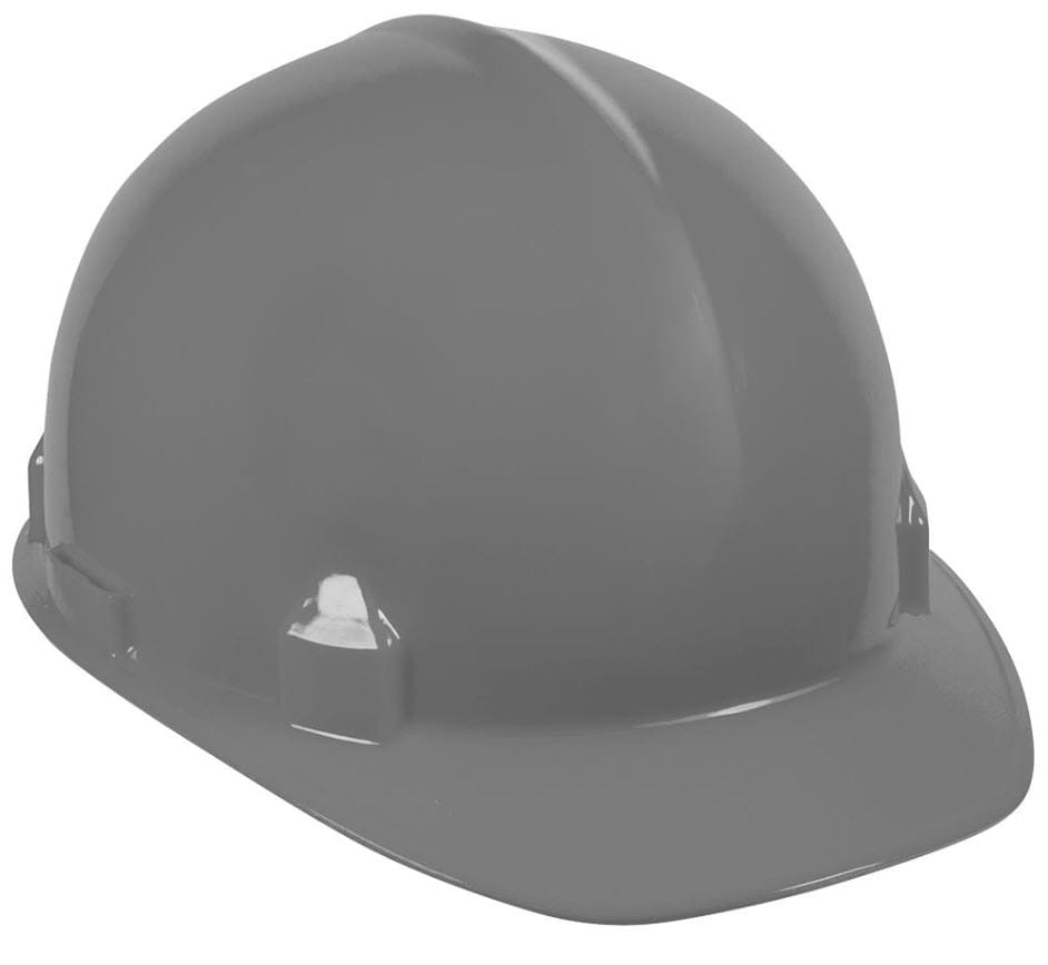 Jackson Safety grey hard hat