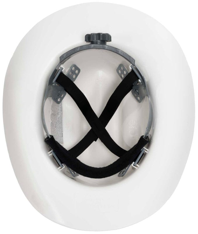 Jackson Safety Personal Safety Jackson White Western Outlaw Hard Hat 19500