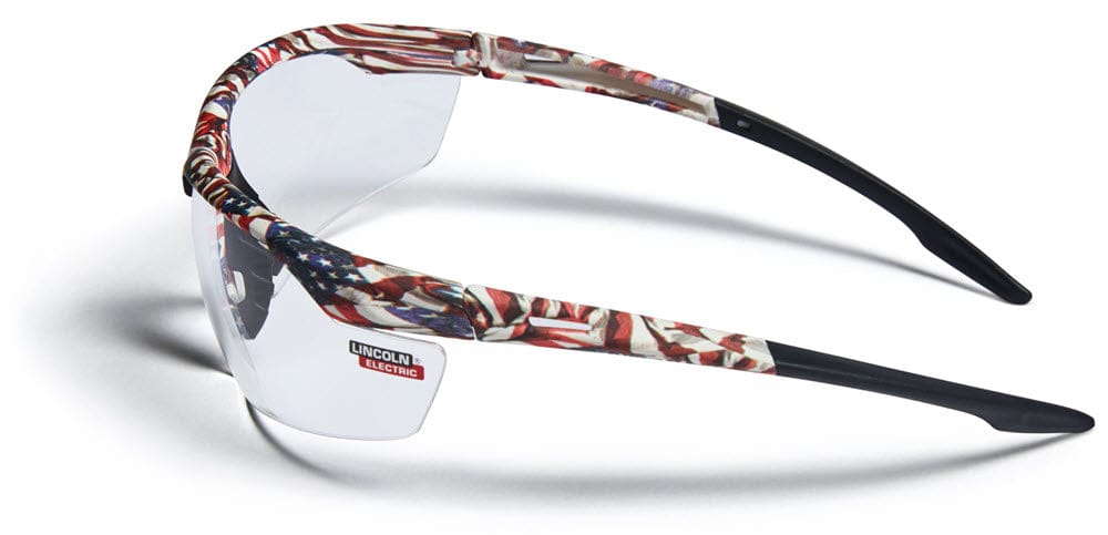 Lincoln Personal Safety Lincoln Axilux USA Camo Safety Glasses K4676-1