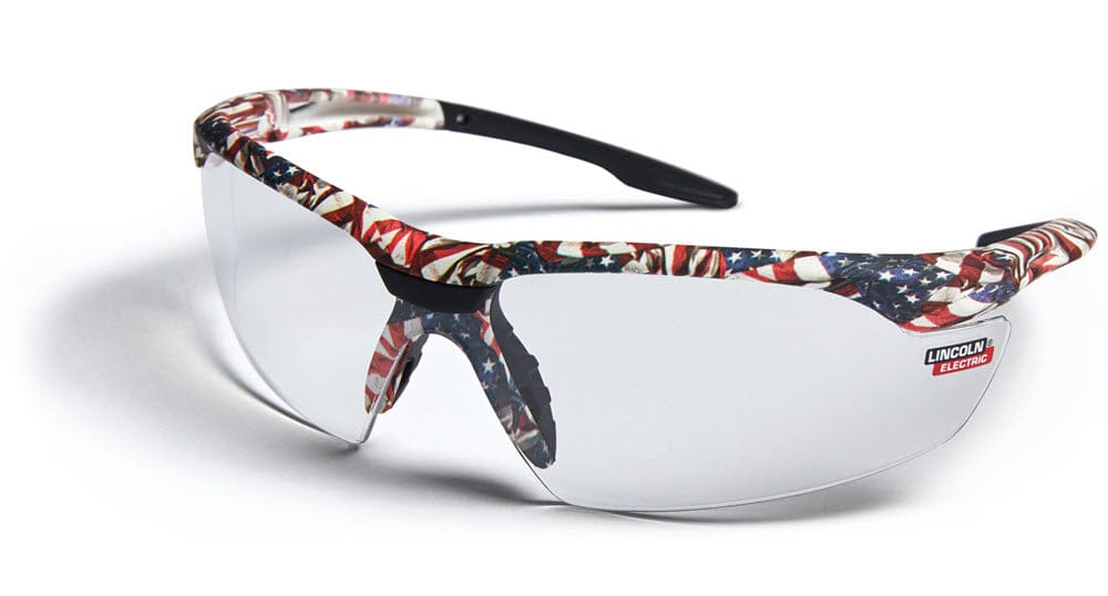Lincoln Personal Safety Lincoln Axilux USA Camo Safety Glasses K4676-1