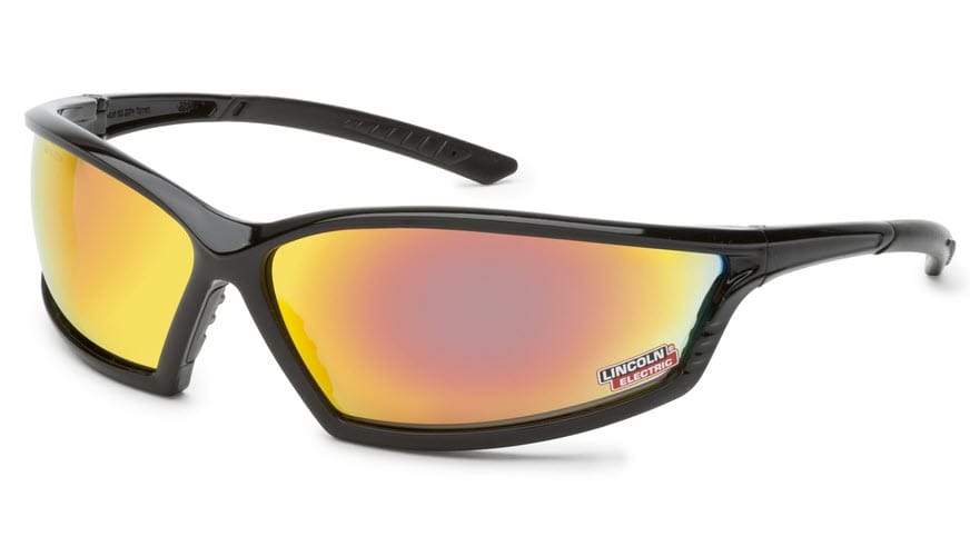 Lincoln I-Beam Black Outdoor Welding Safety Glasses K2971-1