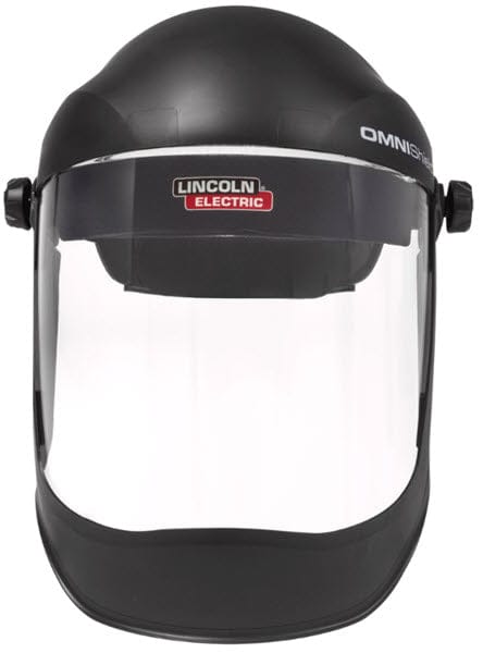 full face welding helmet with chin guard