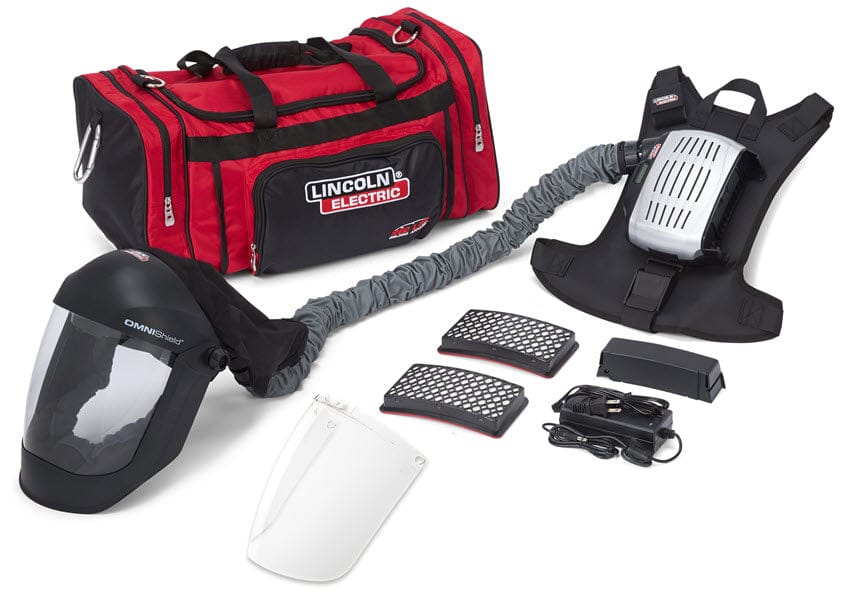 Lincoln Personal Safety Lincoln OMNIShield XC Face Shield PAPR w/ Back Pack Mount K5323-2
