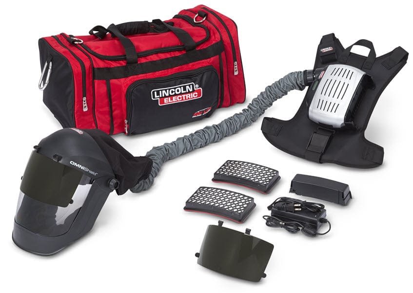 Lincoln Personal Safety Lincoln OMNIShield XCF Face Shield PAPR w/ Back Pack Mount K5324-2