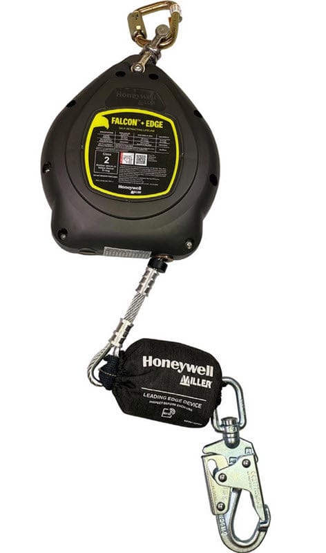 Miller Fall Protection Personal Safety Miller Falcon+ Edge Self-Retracting Lifeline - Galvanized Steel MFS-LEP1-02