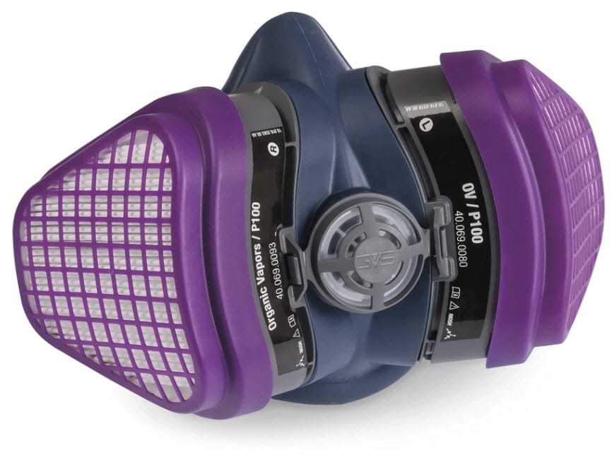 Miller Personal Safety Miller LPR-100 OV (Organic Vapor) Half Mask Respirator (M/L) ML00997