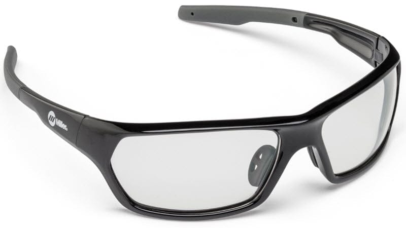 Miller Personal Safety Miller Slag Black Clear Safety Glasses 272201