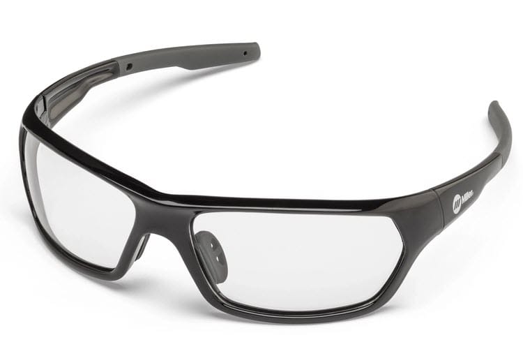 Miller Slag Black Clear Safety Glasses 272201