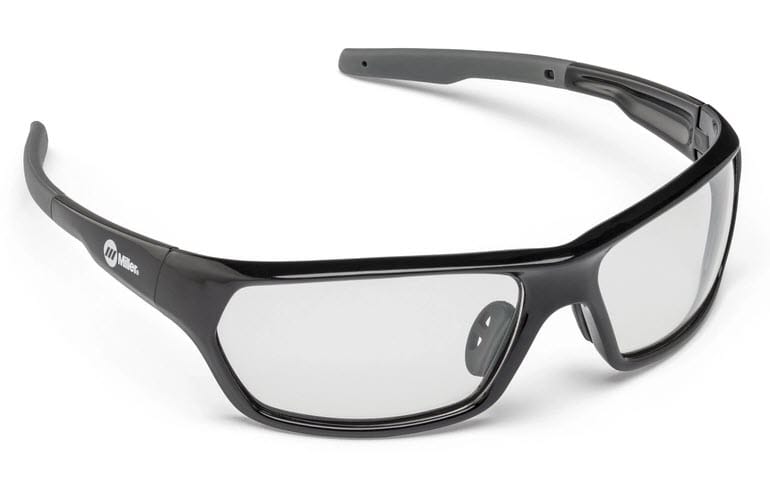 Miller Personal Safety Miller Slag Black Clear Safety Glasses 272201
