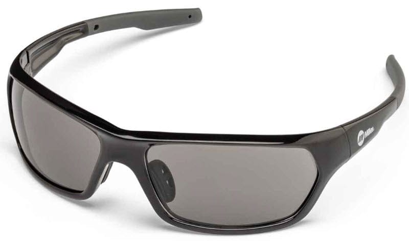 Miller Slag Black Smoke Safety Glasses 272203