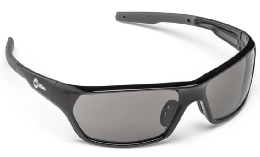 Miller Personal Safety Miller Slag Black Smoke Safety Glasses 272203