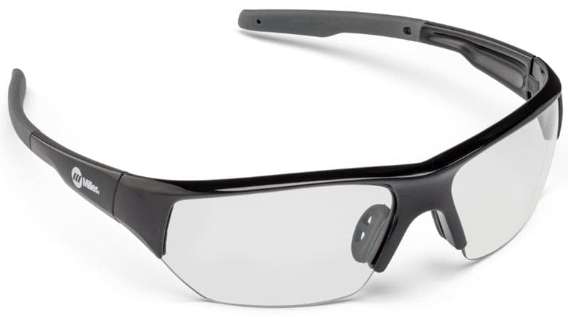 Miller Personal Safety Miller Spatter Black Clear Safety Glasses 272191