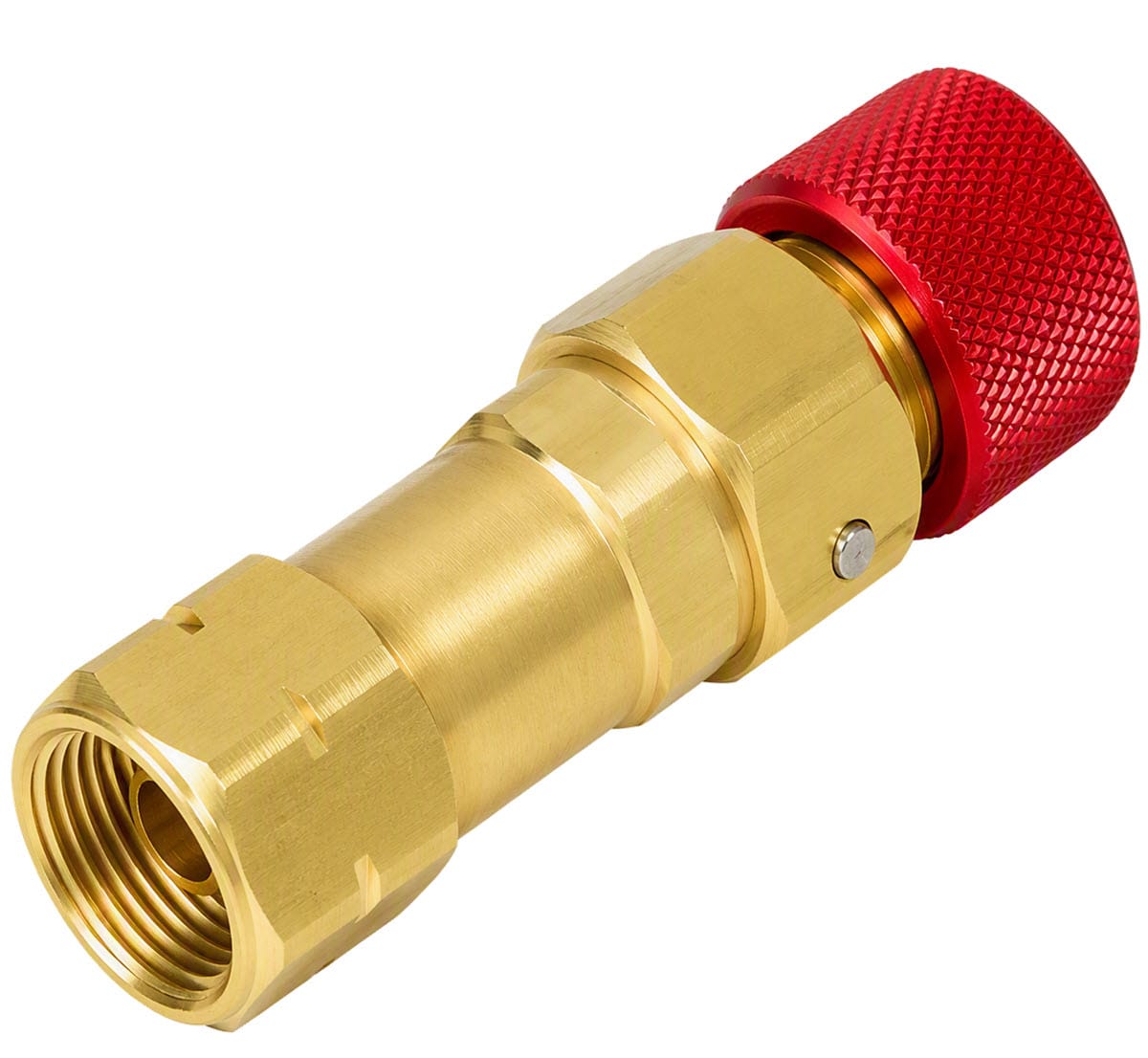Western QDB206 Fuel Gas Quick Disconnect Female Socket - LH 9/16"-18 (B) Regulator