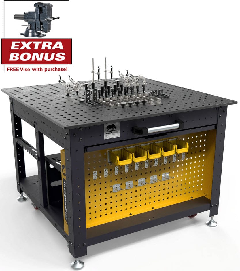 BuildPro Machine Accessories BUILDPRO Rhino Cart F3 Fixturing Package - 48" X 48" TD5-4848Q-K3