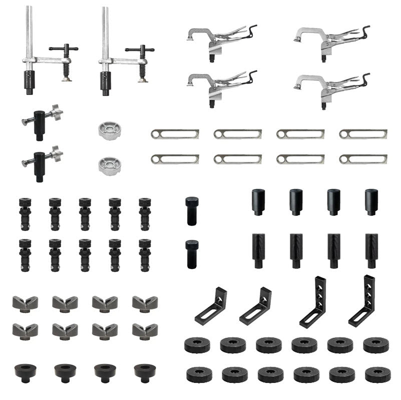 Buildpro 66-piece Fixturing Kit for 5/8" Holes TDK5100