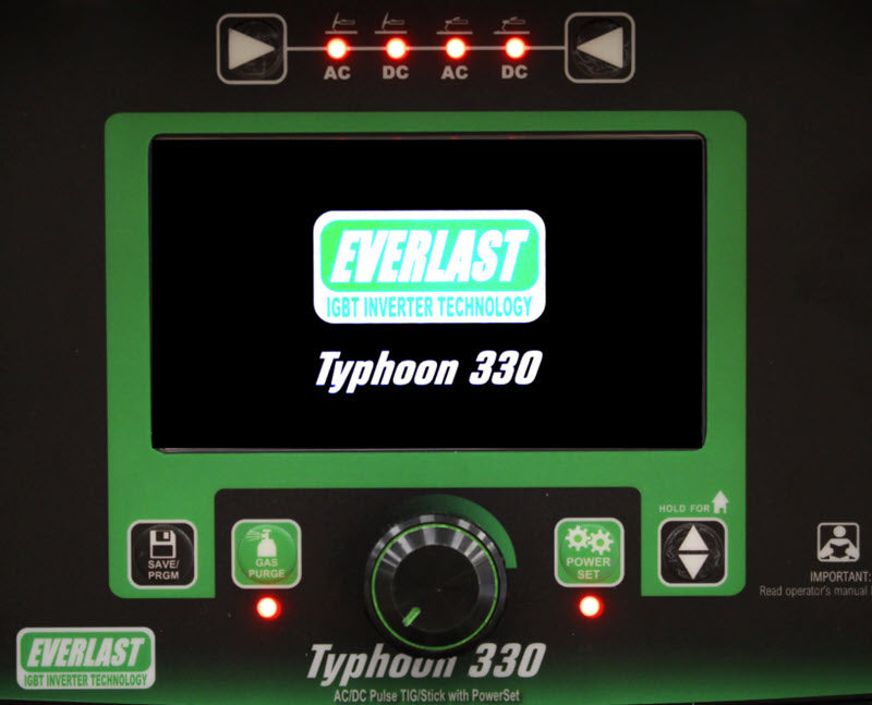 Everlast Typhoon 330 AC/DC TIG Welder TYP-330