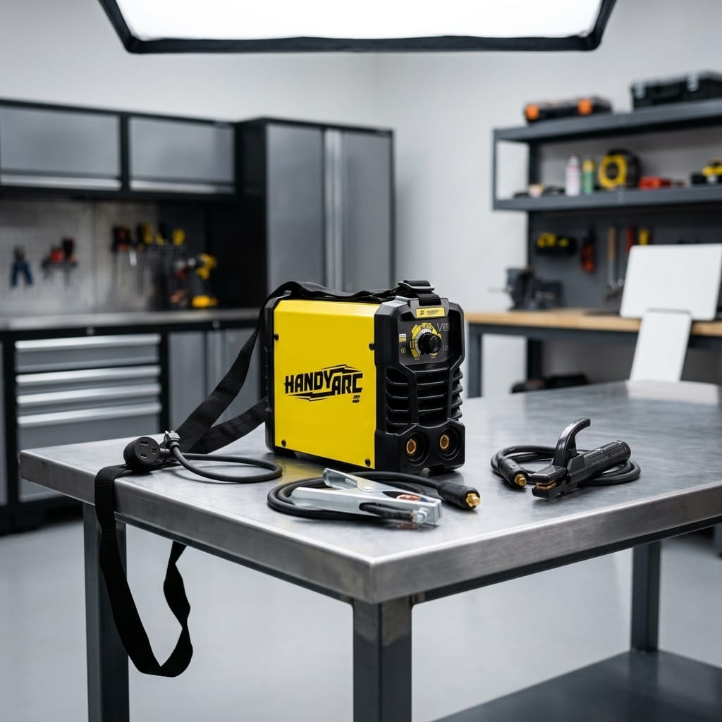 Stick Welder — Workshop Lifestyle | Generated by Modelize
