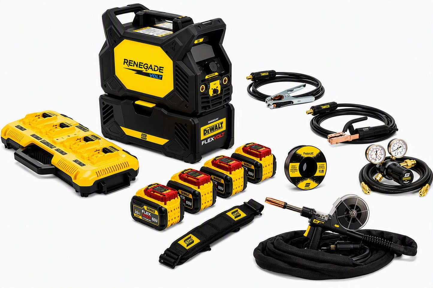 ESAB Welders ESAB Renegade VOLT EMP 200i Spool Gun Package Battery-Powered Welder 0448856880