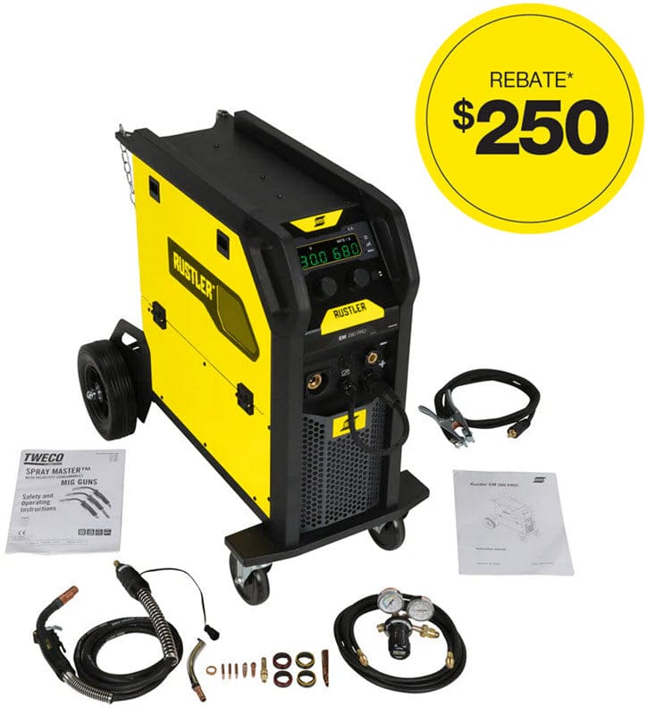ESAB Welders ESAB Rustler EM 280 PRO MIG Welder 0700401201