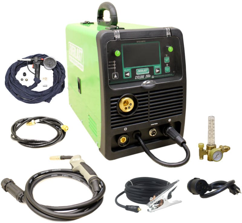 Everlast Welders Everlast Cyclone 200ES with SM3035N Spoolgun Bundle