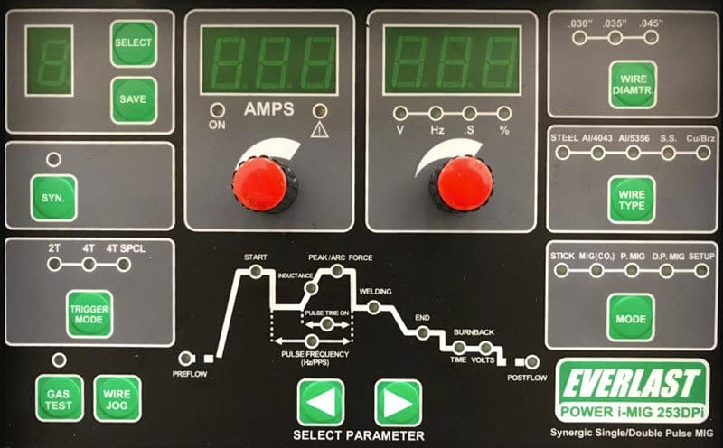 Everlast Welders Everlast Cyclone 253DPi Pulse MIG/Stick Welder