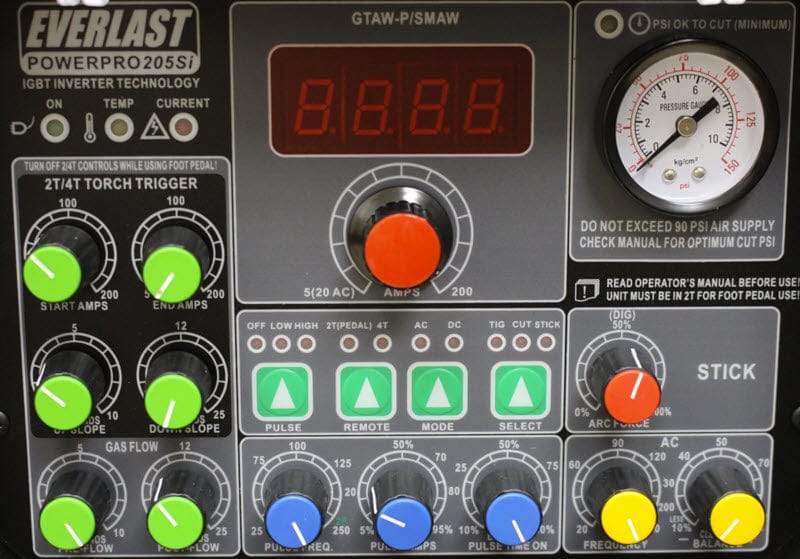 Everlast Welders Everlast PowerPro 205SI TIG/Stick Welder, Plasma Cutter