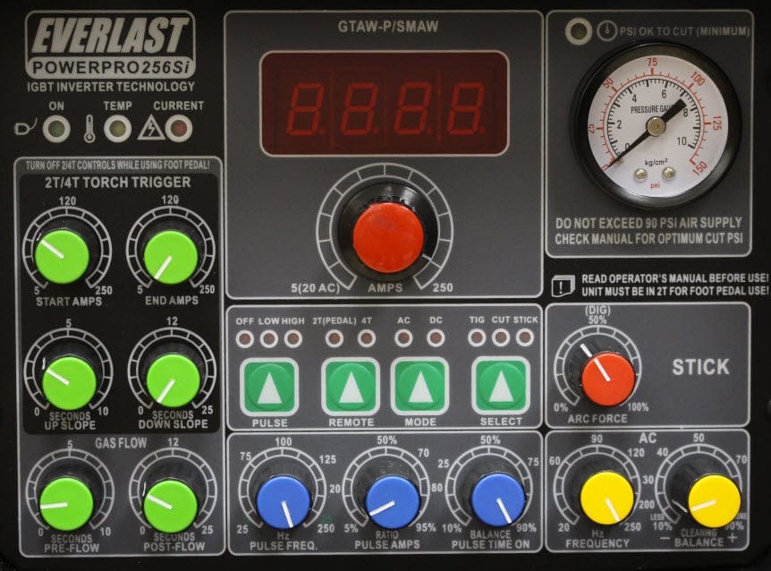 Everlast Welders Everlast PowerPro 256SI TIG/Stick Welder, Plasma Cutter