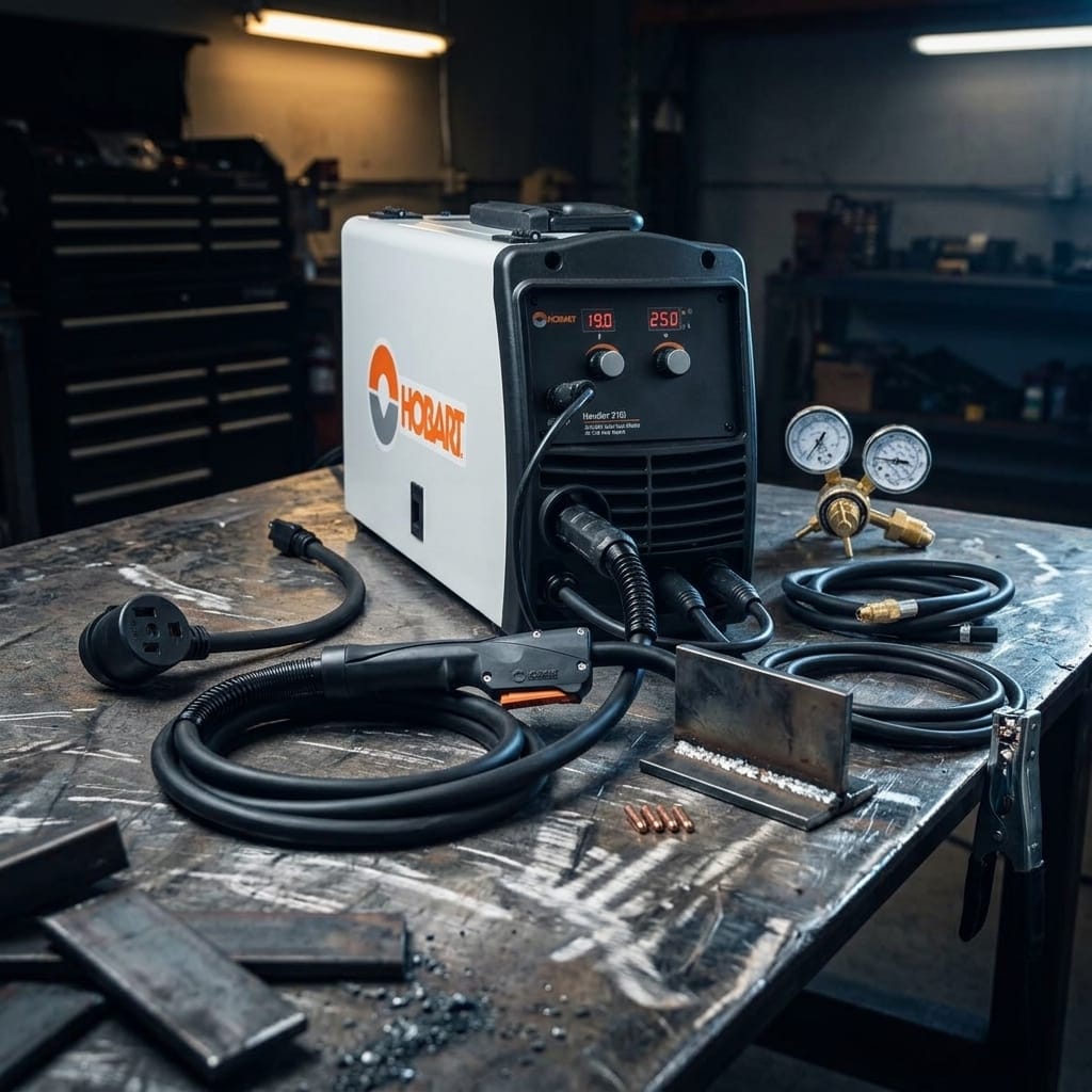 Portable MIG Welder — Workshop Lifestyle | Generated by Modelize