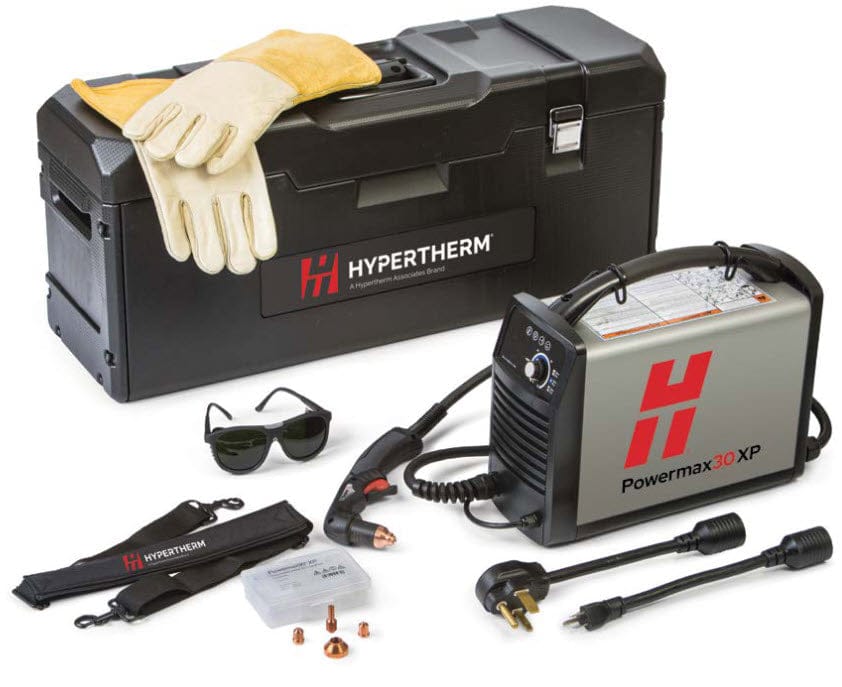 Hypertherm Welders 15 ft Hypertherm Powermax30 XP Plasma Cutter w/75 Degree Handheld Torch 088079