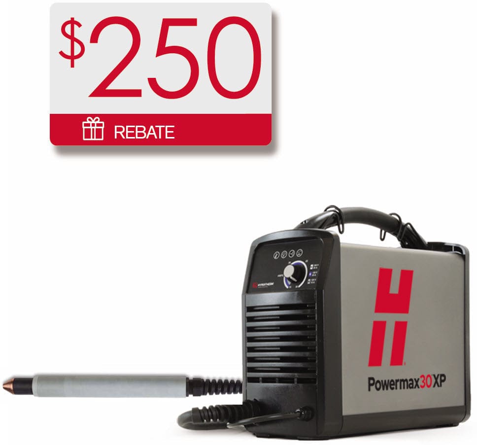 Hypertherm Welders 15 ft Hypertherm Powermax30 XP w/180 Degree Machine Torch 088178
