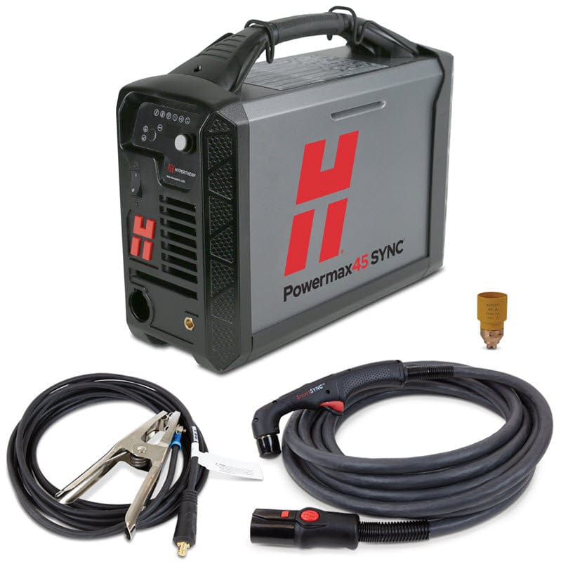 Hypertherm Welders Hypertherm Powermax45 SYNC Plasma Cutter w/CPC & 75 Degree Handheld Torch