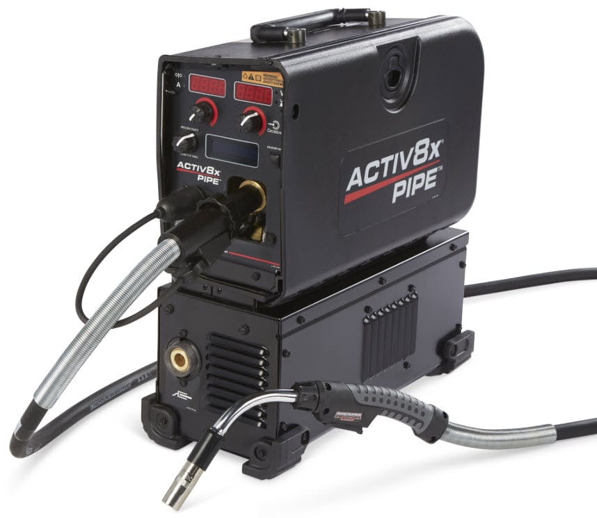 Lincoln Welders Lincoln Activ8X Pipe Wire Feeder & Magnum PRO Curve HDE 250 One Pak