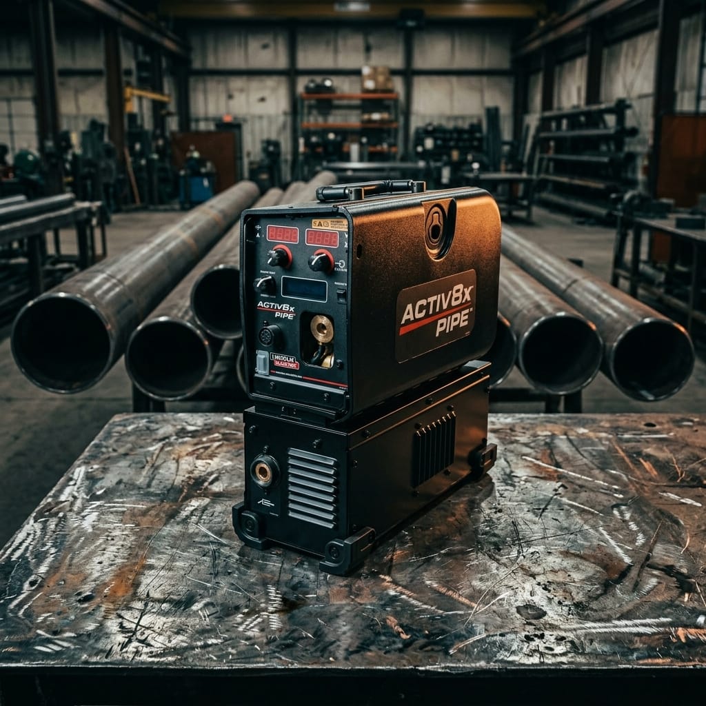 Industrial wire feeder — Rugged Job Site Lifestyle | Generated by Modelize