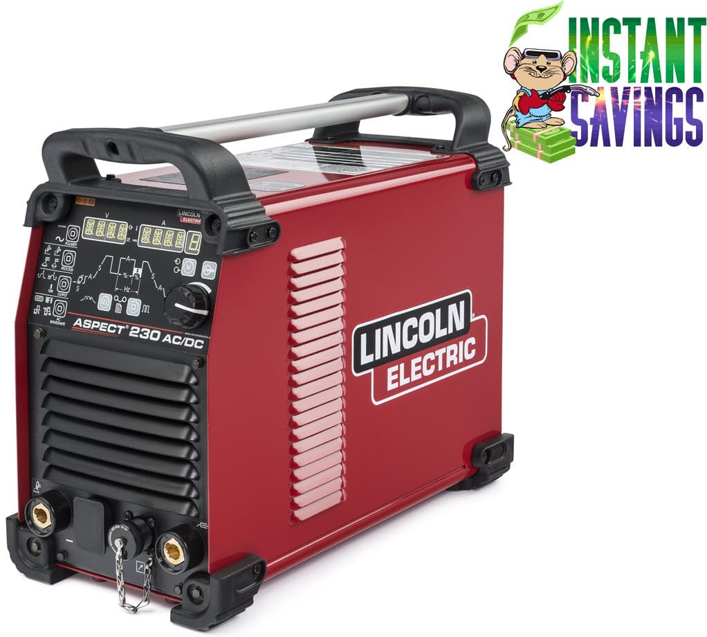 Lincoln Welders Lincoln Aspect 230 AC/DC TIG Welder K4340-1
