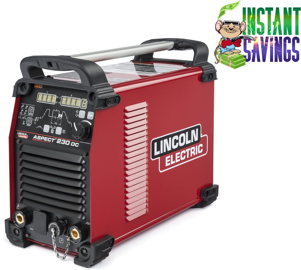 Lincoln Welders Lincoln Aspect 230 DC TIG Welder K4346-1