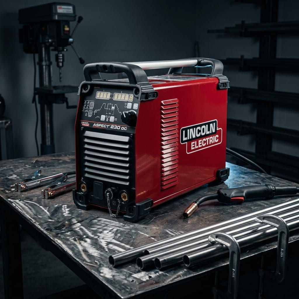 TIG Welder — Workshop Environment | Generated by Modelize