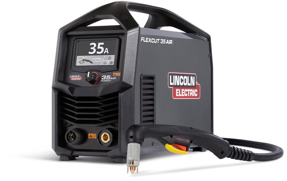 Lincoln Welders 12.5 ft Lincoln FlexCut 35 Air Plasma Cutter Handheld Ready-Pak K5822-H