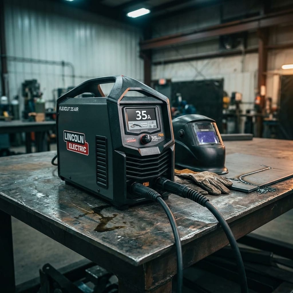 Portable plasma cutter — Workshop Lifestyle | Generated by Modelize