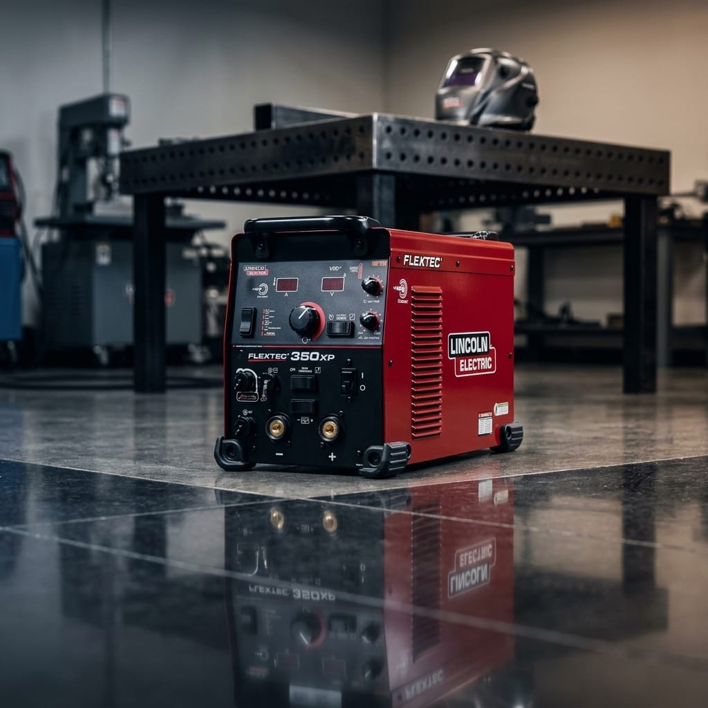 Multi-process welder — Industrial Workshop Scene | Generated by Modelize