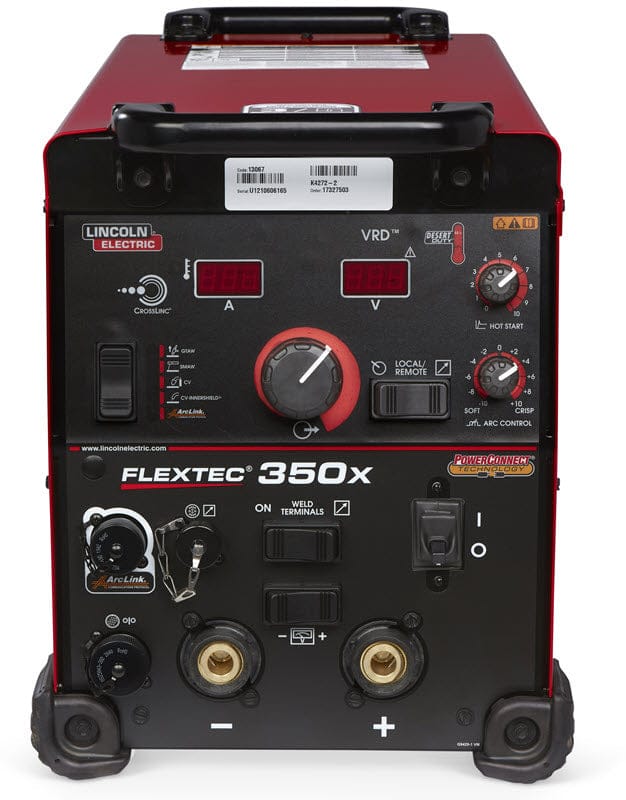 Lincoln Welders Lincoln Flextec 350X PowerConnect Welder (Twist Mate/Dinse) K3443-2