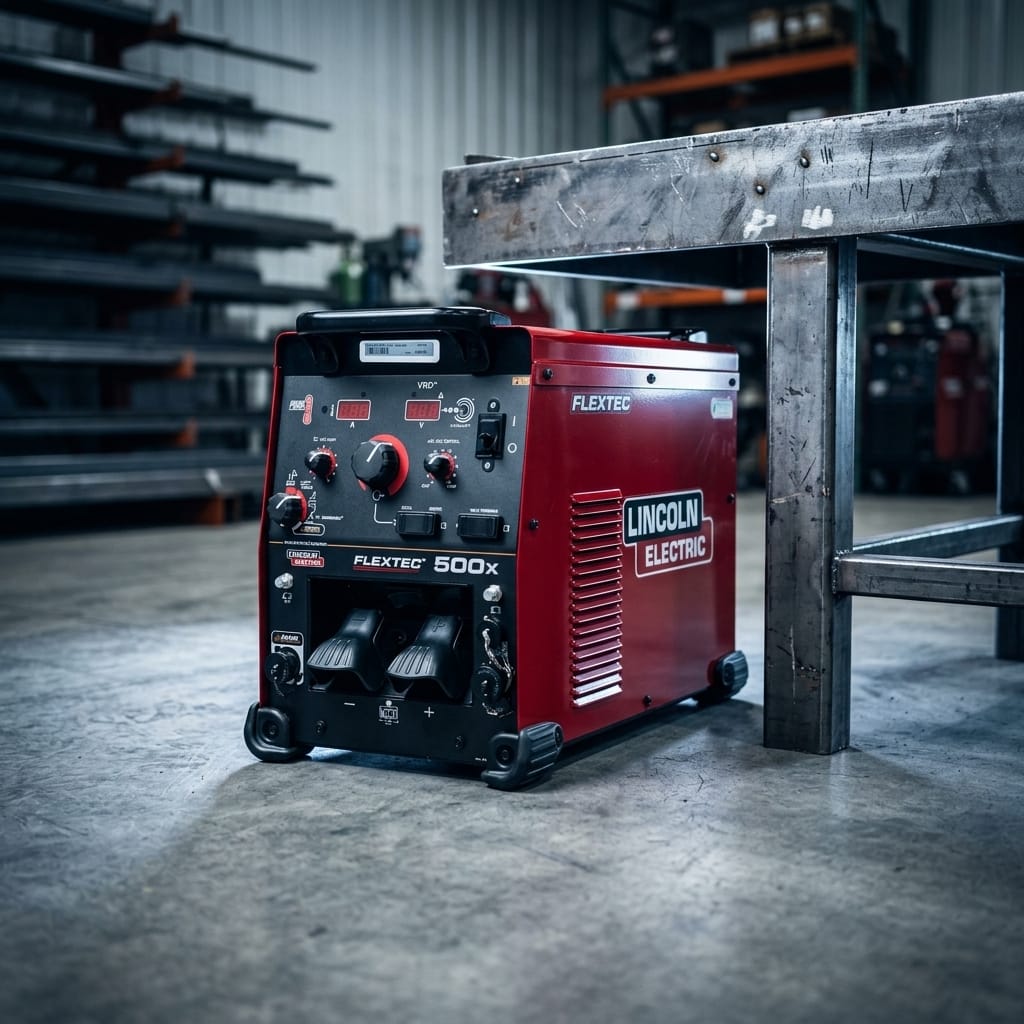 Multi-process industrial welder — Industrial Workshop Lifestyle | Generated by Modelize