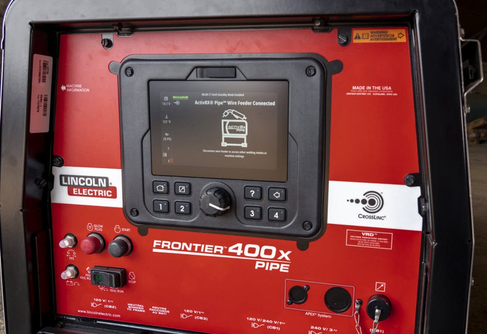 Lincoln Welders Lincoln Frontier 400X Pipe (Kubota) Diesel Welder K3485-2