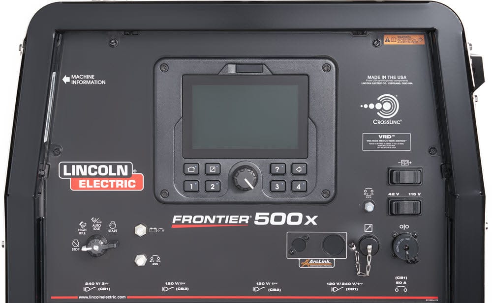Lincoln Welders Lincoln Frontier 500X (Kubota) Diesel Welder K5350-2