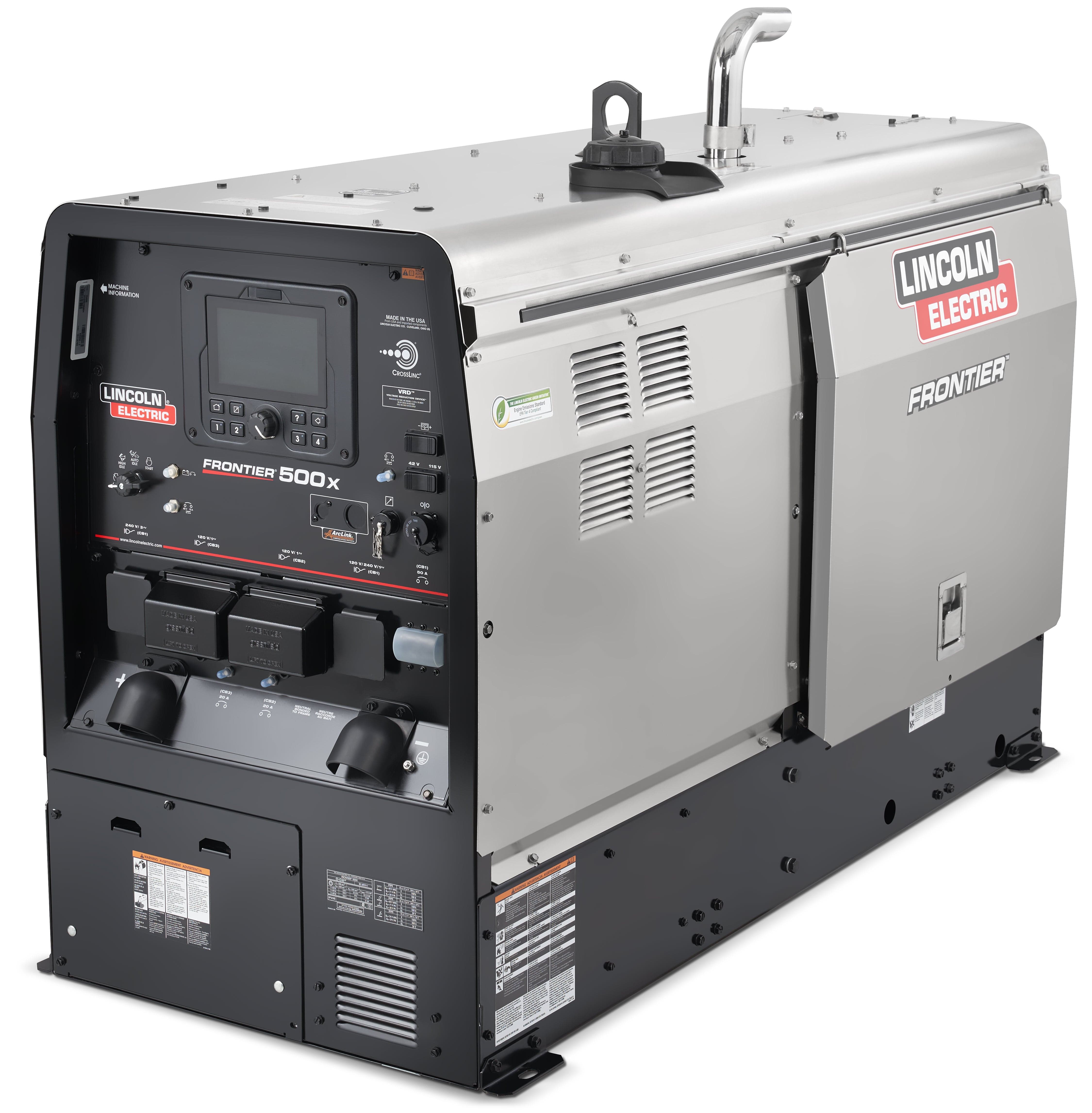 Lincoln Welders Lincoln Frontier 500X (Kubota) Diesel Welder K5350-2