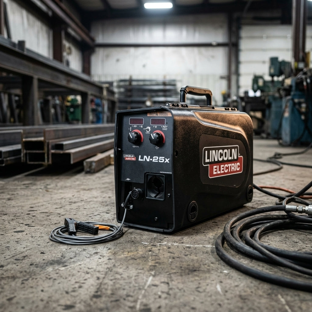 Portable Wire Feeder — Job Site Environment | Generated by Modelize
