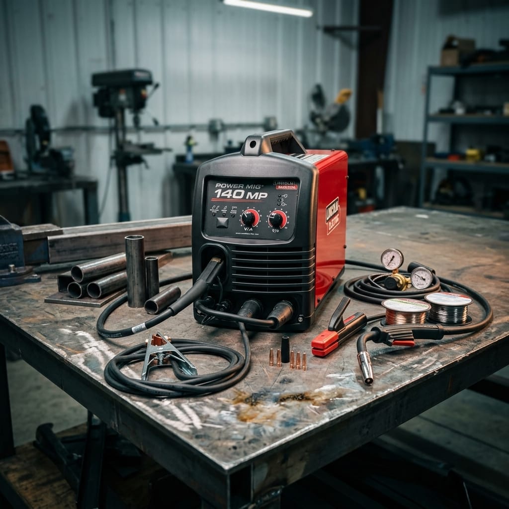 Multi-process welder — Workshop Lifestyle | Generated by Modelize