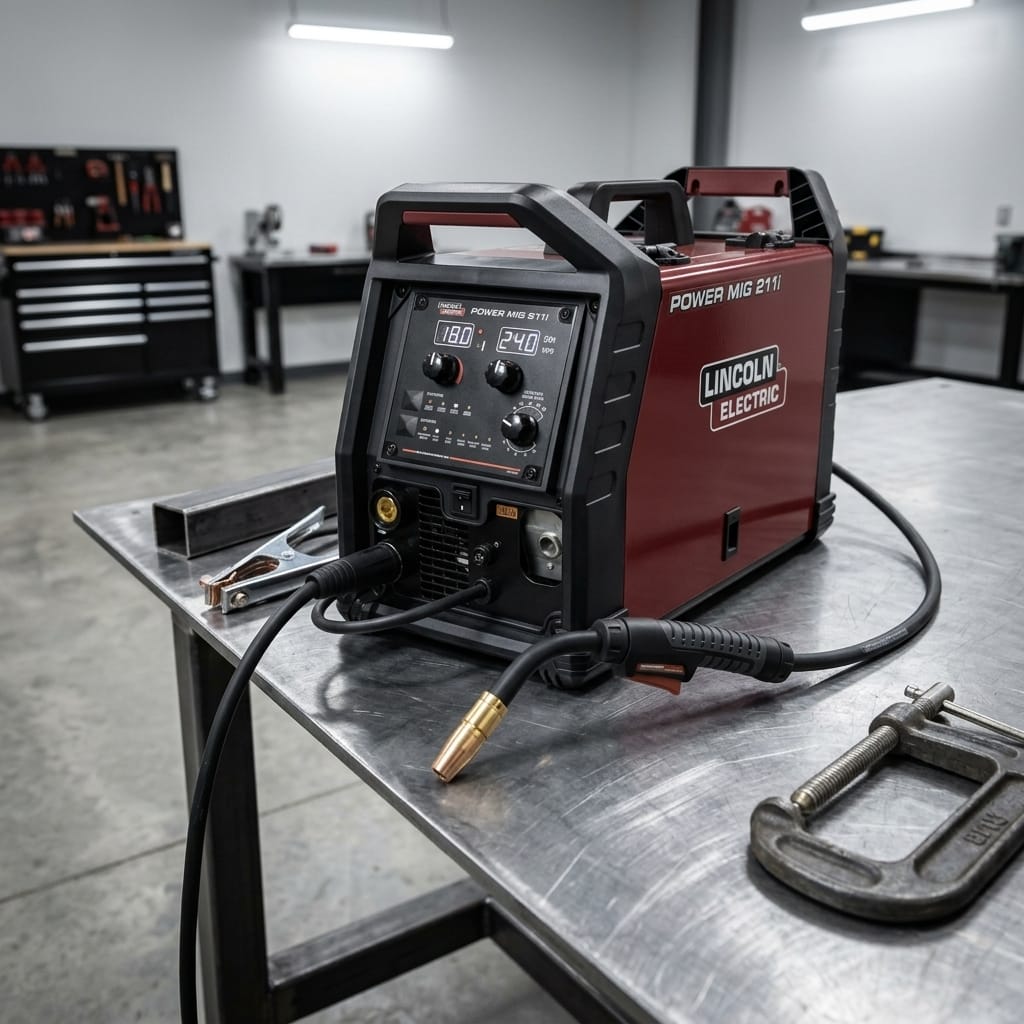 MIG Welder — Workshop Lifestyle | Generated by Modelize